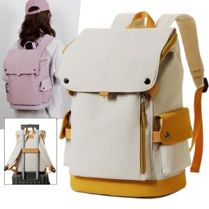 Custom Durable Nylon Unique Minimalist Modern Flap Backpack Waterproof Anti Theft & Laptop Backpack for Men