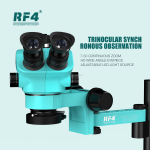RF4 RF-7050pro FO19 7-50X Zoom Magnification Stereoscope 360 Degree Rotatable