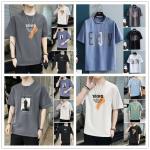 Unisex Tie Dye Asymmetric T-Shirt Jersey