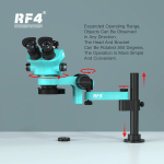 RF4 RF-7050pro FO19 7-50X Zoom Magnification Stereoscope 360 Degree Rotatable