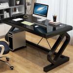 Modern Home Study Computer Desk with Glass